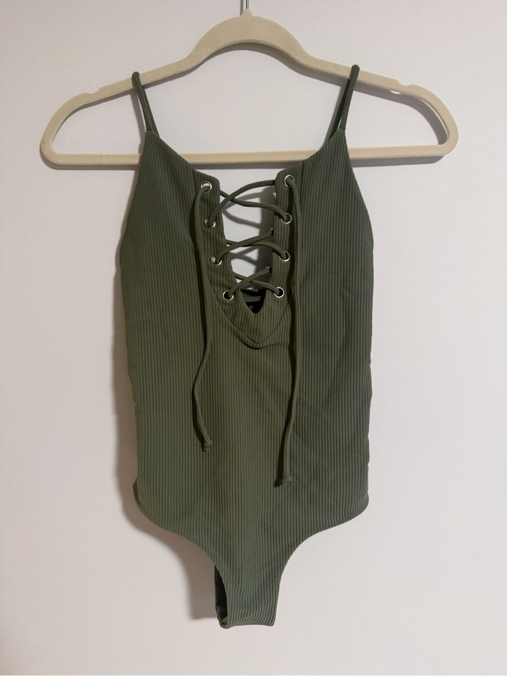 Issa de Mar - Olive Ribbed Hanalei One Piece Swimsuit